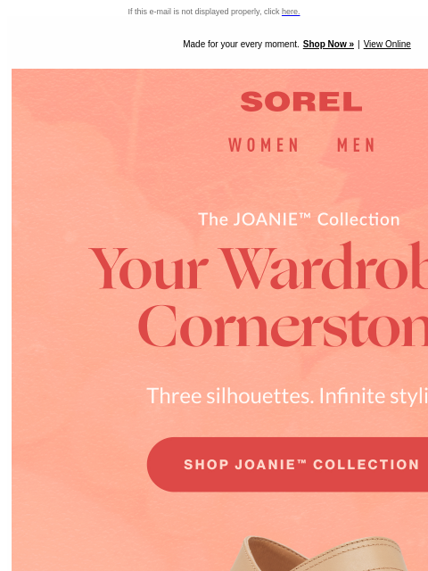 Made For Your Every Moment If this e-mail is not displayed properly, click here. Made for your every moment. Shop Now » ‌ ‌ ‌ ‌ ‌ ‌ ‌ ‌ ‌ ‌ ‌ ‌ ‌ ‌ ‌ ‌ ‌ ‌ ‌ ‌ ‌ ‌ ‌ ‌ ‌ ‌ ‌ ‌ ‌ ‌ ‌ ‌ ‌ ‌ ‌ ‌ ‌ ‌ ‌ ‌ ‌