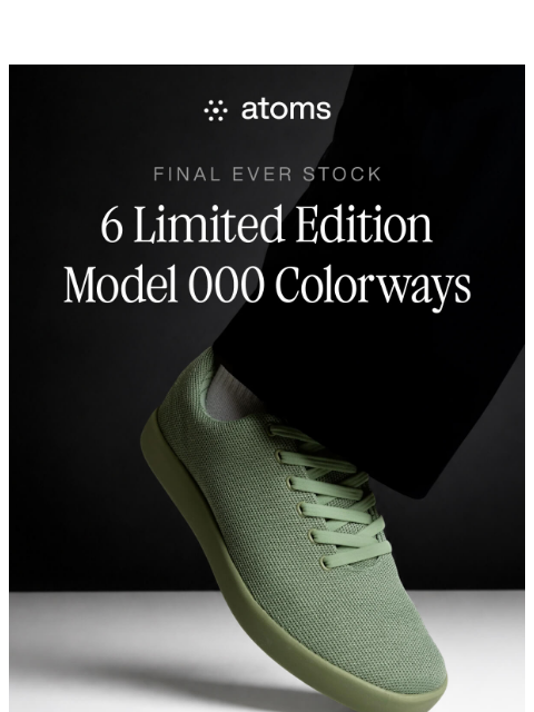 atoms newsletter: We won't be bringing these back ever again