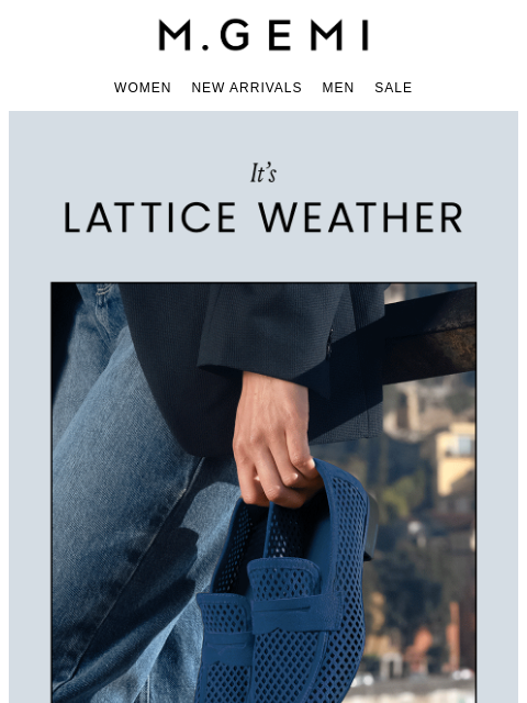 mgemi newsletter: Meet Our Breeziest Leather