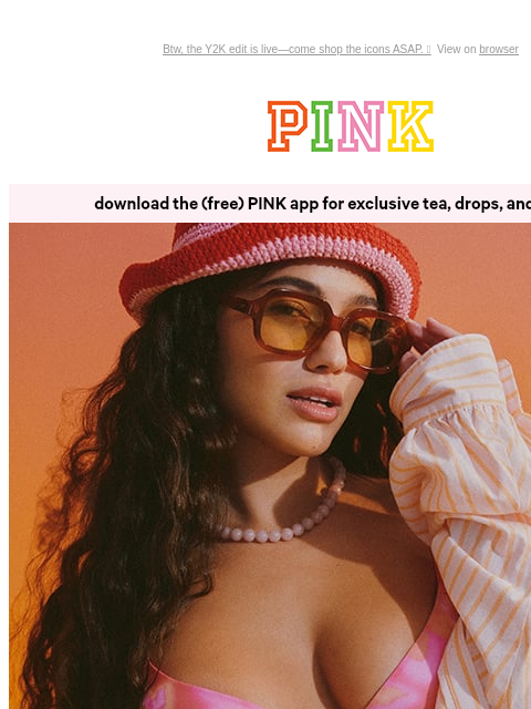 vspink newsletter: #1 Bra, $25 💞 Clothing, 40% Off