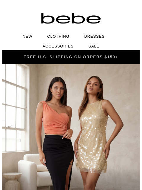 bebe newsletter: Friends & Family Ends Tomorrow → 30% Off 🚨