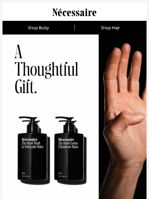 necessaire newsletter: A Gift Worth Giving