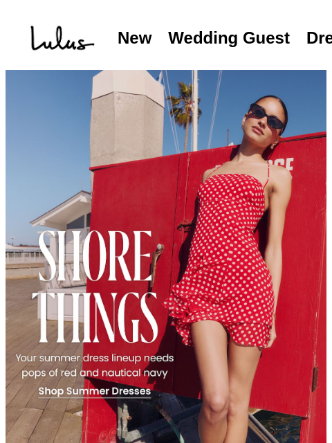 lulus newsletter: Classic Summer Dresses ⛵