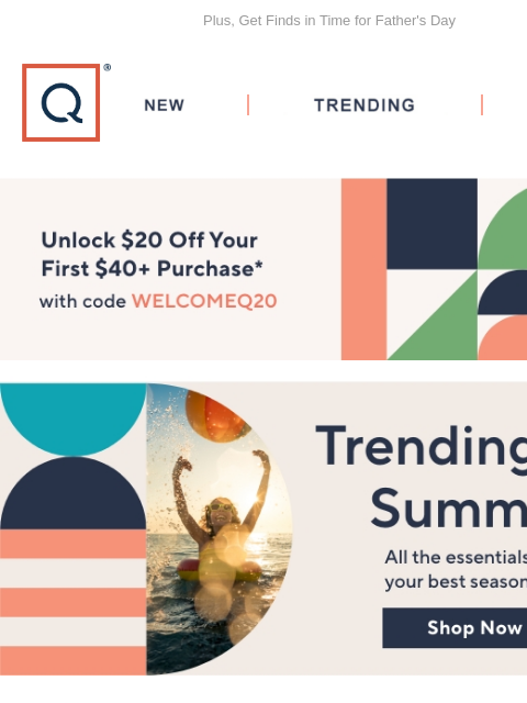 Plus, Get Finds in Time for Father's Day QVC New TRENDING DEALS Unlock $20 off Your First Purchase expiring offers Fashion Deals Gemstones american west american west Kettlebells 8-lb & 12-lb