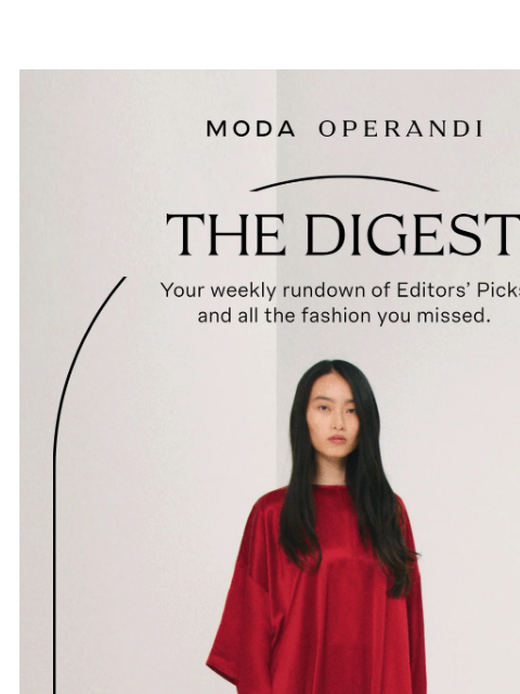 Plus, Etro's Resort '25 collection, TWP's exclusive capsule, the blush we're loving now & more in this week's Digest ͏ ‌ ﻿ ͏ ‌ ﻿ ͏ ‌ ﻿ ͏ ‌ ﻿ ͏ ‌ ﻿ ͏ ‌ ﻿ ͏ ‌ ﻿ ͏ ‌ ﻿ ͏ ‌ ﻿ ͏ ‌ ﻿