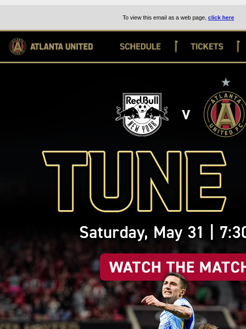 TONIGHT 📺 | 7:30pm ﻿͏ ﻿͏ ﻿͏ ﻿͏ ﻿͏ ﻿͏ ﻿͏ ﻿͏ ﻿͏ ﻿͏ ﻿͏ ﻿͏ ﻿͏ ﻿͏ ﻿͏ ﻿͏ ﻿͏ ﻿͏ ﻿͏ ﻿͏ ﻿͏ ﻿͏ To view this email as a web page, click here Atlanta United SCHEDULE Tickers Shop ATL UTD2 Tune-in Next Home Match