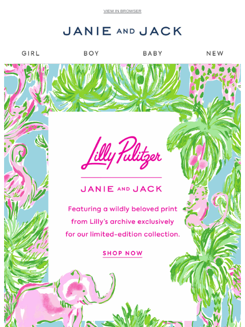 janieandjack newsletter: An exclusive dress you can only find here…