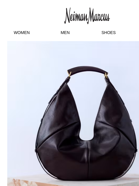 neimanmarcus newsletter: Saint Laurent’s elegant Mombasa bag