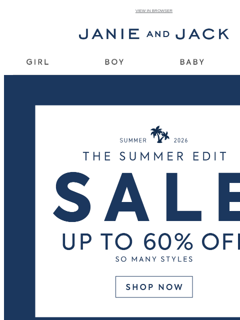 janieandjack newsletter: Americana favorites just joined our sale