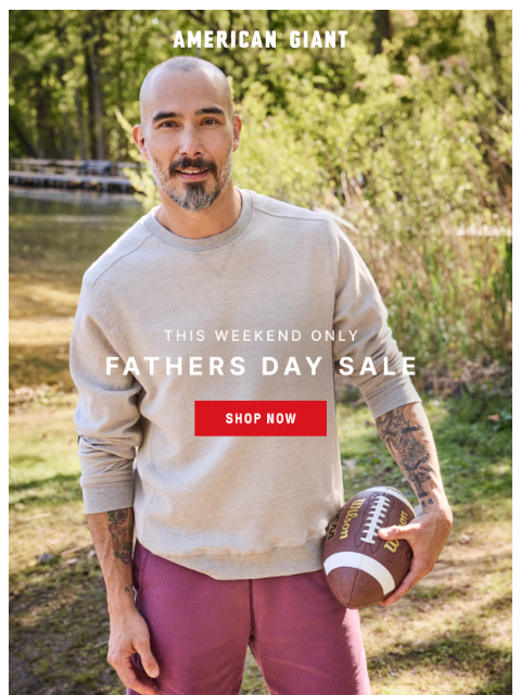 american-giant newsletter: Limited Time: Up To 30% Off Select Styles