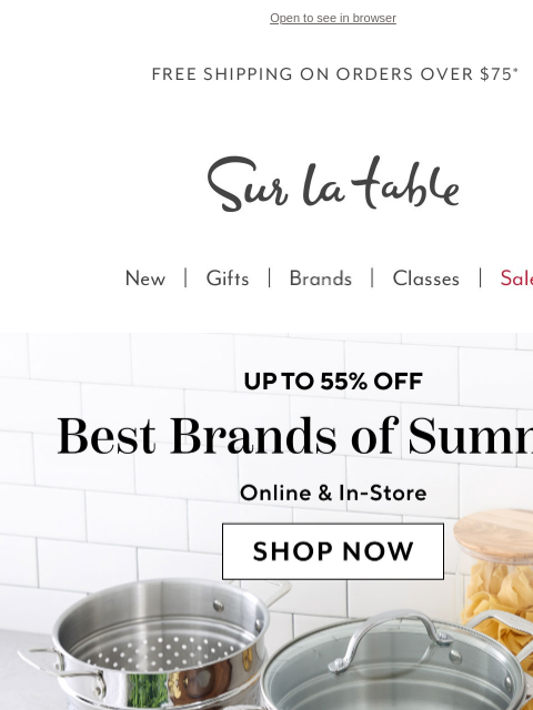surlatable newsletter: We Found the Best Deals So You Don't Have To