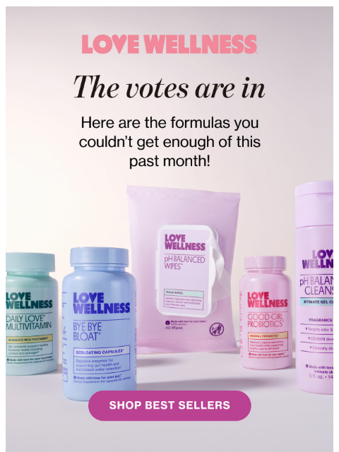 lovewellness newsletter: May’s most loved