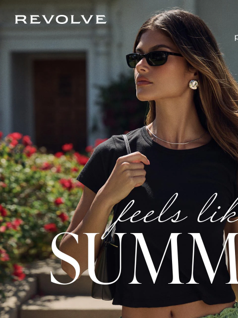 revolve newsletter: Hot For Summer: Bloomers, Butter Yellow & More
