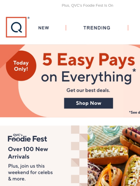 Plus, QVC's Foodie Fest Is On QVC New TRENDING DEALS expiring offers Fashion Deals Gemstones american west The Pretzel Co. 60 Count Soft Pretzel Nuggets with Choice of Dip The Pretzel Co. 60 Count