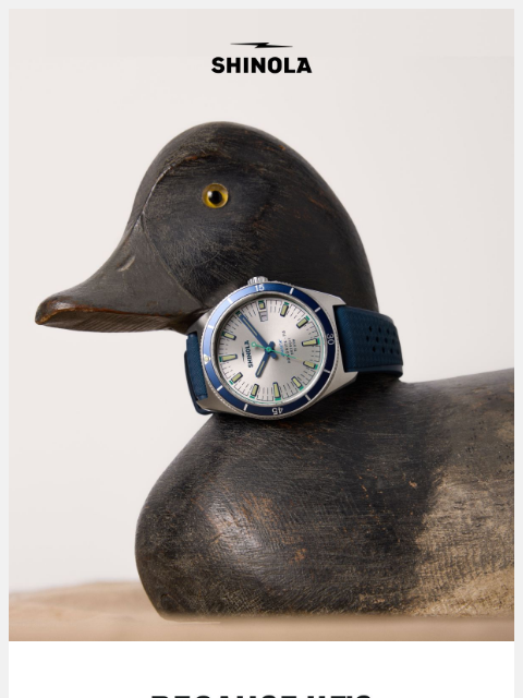 shinola newsletter: No Gift Receipt Needed