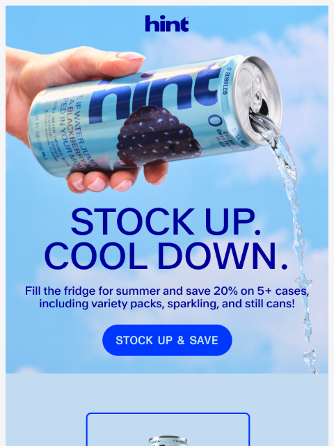 drinkhint newsletter: Summer Flash Sale alert 🚨