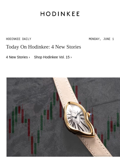 hodinkee newsletter: Hodinkee Daily | 06/01/2026