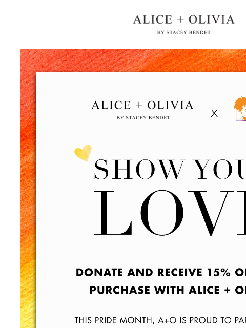 aliceandolivia newsletter: HAPPY PRIDE ✨🌈