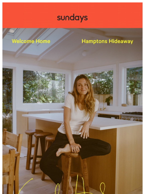 sundays-company newsletter: Welcome Home: Caroline Z. Hurley