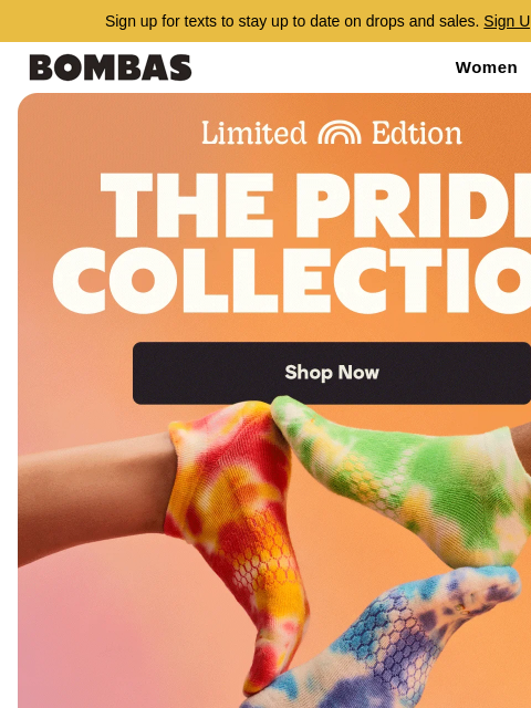 bombas newsletter: The New Pride Collection Is Here