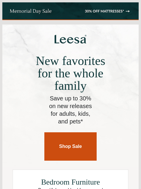 leesasleep newsletter: New for you (and your pets too!)