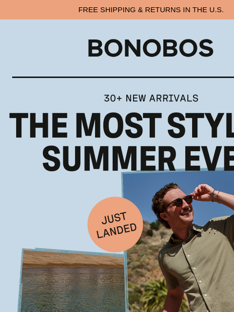 bonobos newsletter: 30+ New June Styles Are Live