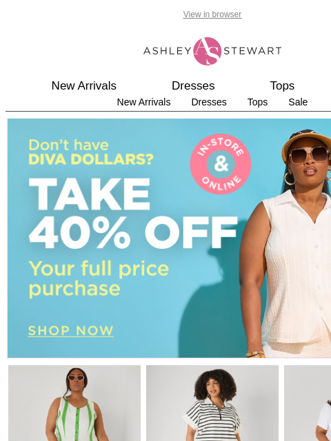 ashleystewart newsletter: NEWNESS is dropping🔥