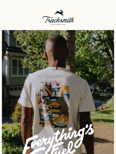 tracksmith newsletter: New Limited-Edition Grayboy Graphic