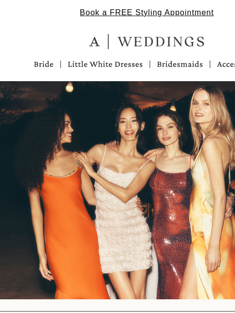 anthropologie newsletter: New arrivals for the reception