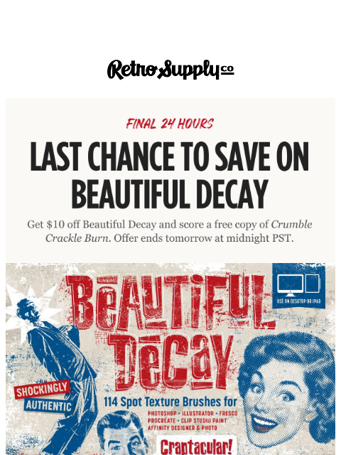 retrosupply newsletter: The Textures Stay. The Deal Doesn't.