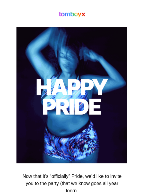 tomboyx newsletter: 🌈 Happy Pride! 🏳️‍🌈