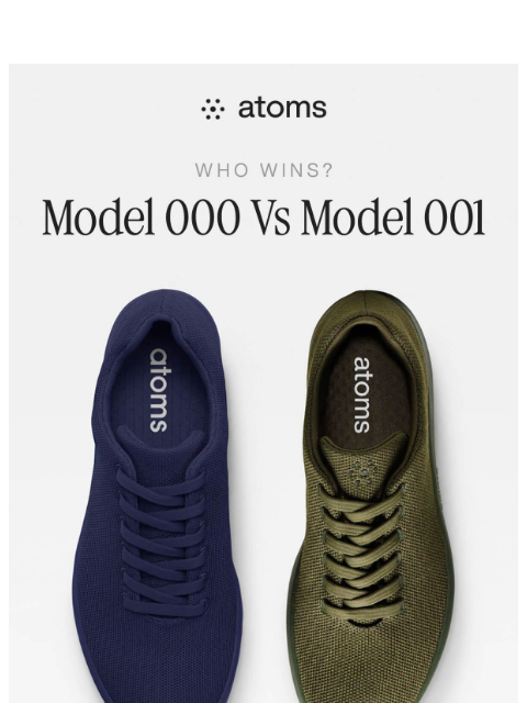 atoms newsletter: Model 000 vs Model 001?