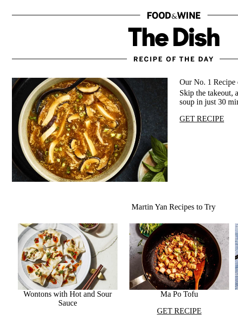 foodandwine newsletter: Our No. 1 Recipe of 2026 (So Far)