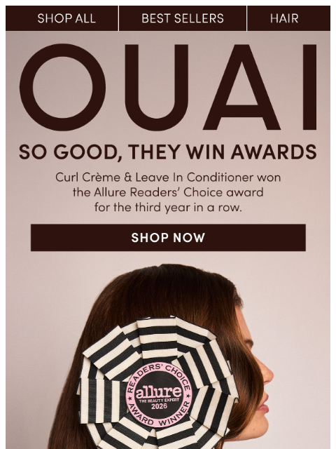 theouai newsletter: And the award goes to...