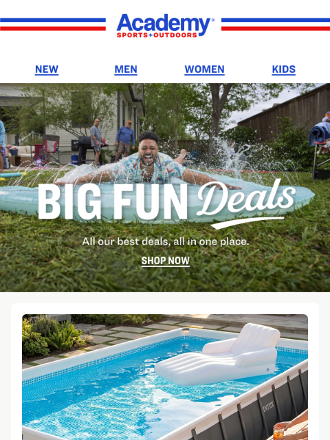 academy newsletter: Up to $300 Off Pools | Dive In!