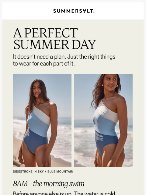 summersalt newsletter: The day got away from us