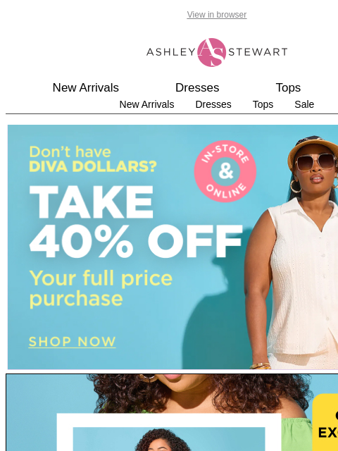 ashleystewart newsletter: Maxis are having a MOMENT 😍
