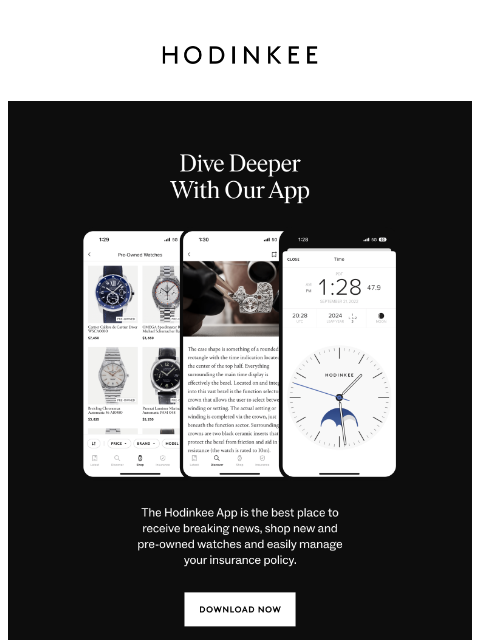 The Hodinkee App is the best place to receive breaking news, shop new and pre-owned watches and easily manage your insurance policy. ͏ ͏ ͏ ͏ ͏ ͏ ͏ ͏ ͏ ͏ ͏ ͏ ͏ ͏ ͏ ͏ ͏ ͏ ͏ ͏ ͏ ͏ ͏ ͏ ͏ ͏ ͏ ͏ ͏ ͏ ͏ ͏ ͏ ͏