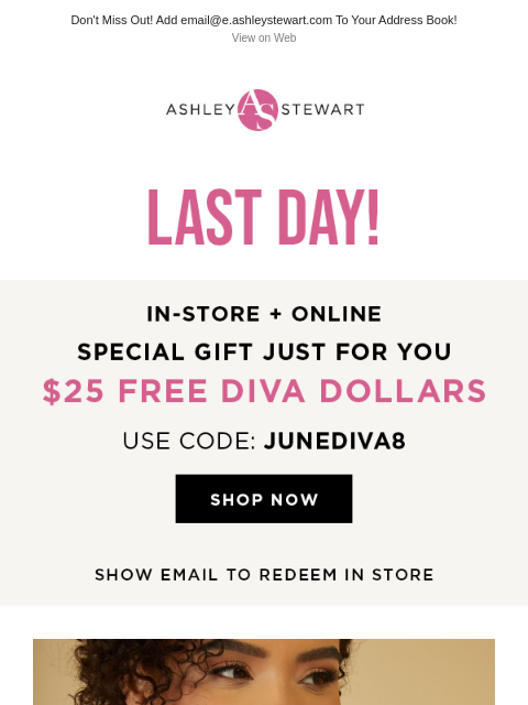 Last chance to earn TRIPLE Diva Dollars. ‌ ‌ ‌ ‌ ‌ ‌ ‌ ‌ ‌ ‌ ‌ ‌ ‌ ‌ ‌ ‌ ‌ ‌ ‌ ‌ ‌ ‌ ‌ ‌ ‌ ‌ ‌ ‌ ‌ ‌ ‌ ‌ ‌ ‌ ‌ ‌ ‌ ‌ ‌ ‌ ‌ ‌ ‌ ‌ ‌ ‌ ‌ ‌ ‌ ‌ ‌ ‌ ‌ ‌ ‌ ‌ ‌ ‌ ‌ ‌ ‌ ‌ ‌ ‌ ‌ ‌ ‌ ‌ ‌ ‌ ‌ ‌ ‌ ‌ ‌ ‌ ‌ ‌ ‌ ‌