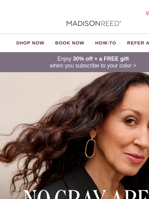 madison-reed newsletter: The Experts in Gray Coverage