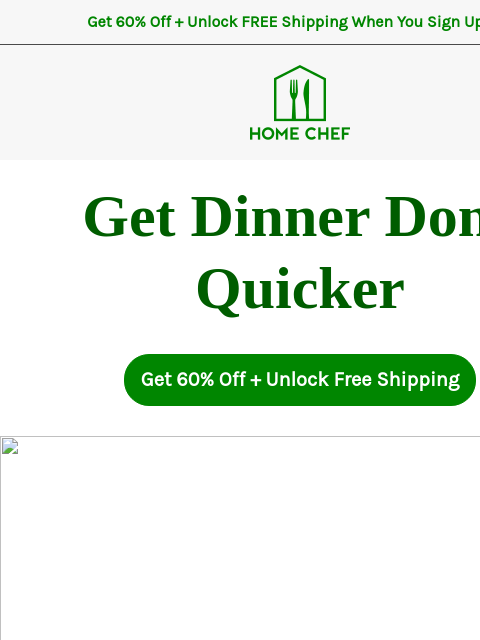 homechef newsletter: 🏆 Win dinner time every night with Home Chef