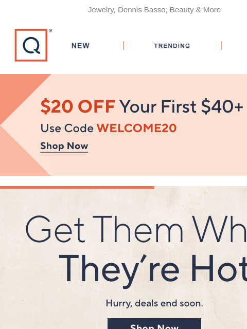 qvcemail newsletter: Too Hot to Miss! Expiring Prices