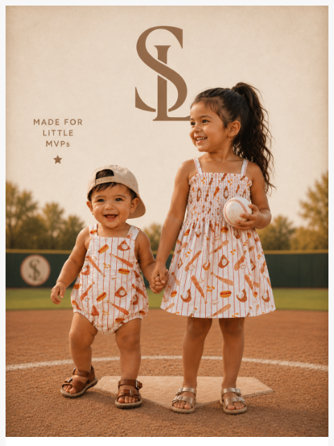 spearmintlove newsletter: Made for Little MVPs ⚾