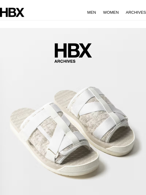 hbx newsletter: HBX Archives Preview: 2 June/9AM EST/9PM HKT Relea...