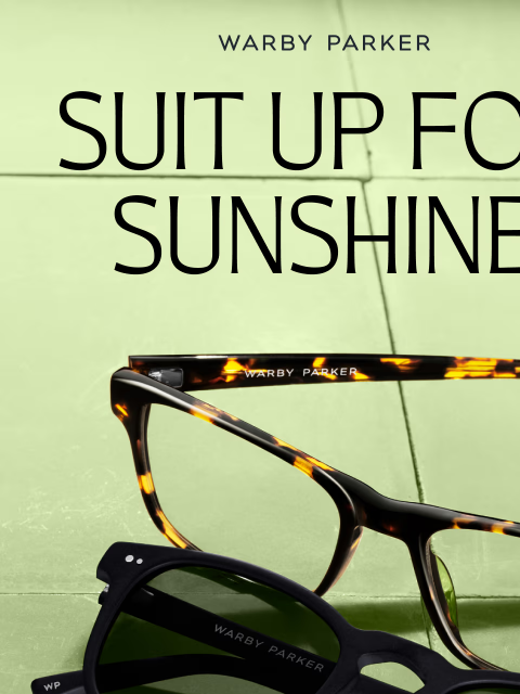 warbyparker newsletter: Just in: New summer styles!
