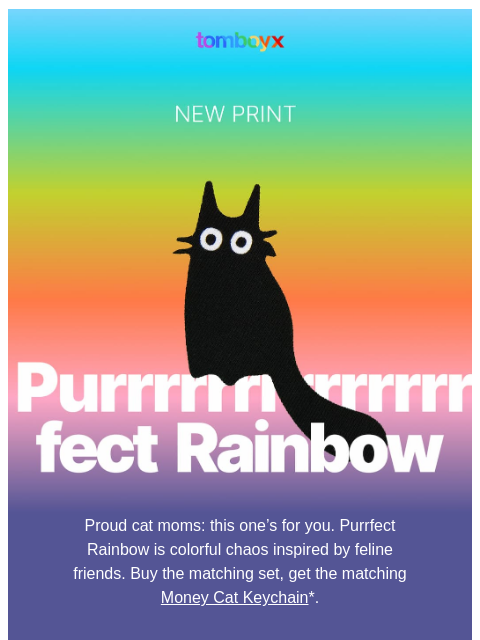 tomboyx newsletter: Cats for Pride 🐈‍⬛🏳️‍🌈