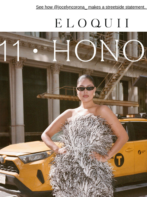 eloquii newsletter: 11 Honoré Spotted in NYC