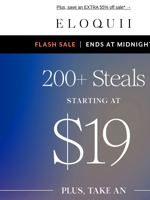 eloquii newsletter: Ends TONIGHT: 200+ styles from $19 🚨