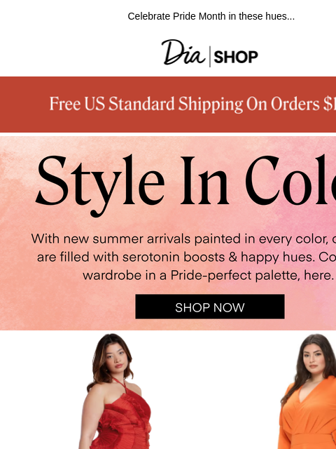 dia newsletter: Summer Style In Every Color 🏳️‍🌈