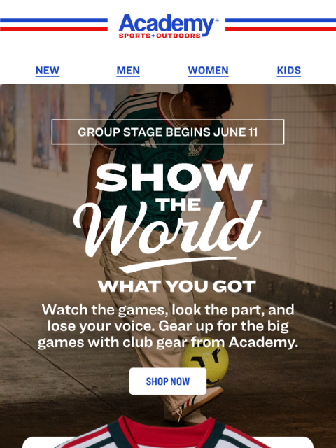academy newsletter: ⚽️Jerseys + More | World’s Greatest Gear